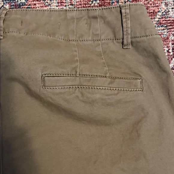 Loft ladies Monroe slim chinos Tan Pants (curvy fit) - Picture 7 of 8